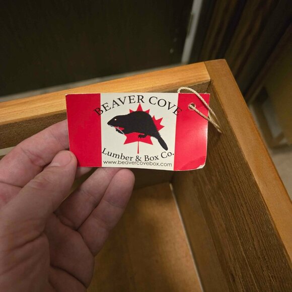 The Tragically Hip "The Vinyl" Red Cedar Record Crate - Picture 4 of 6